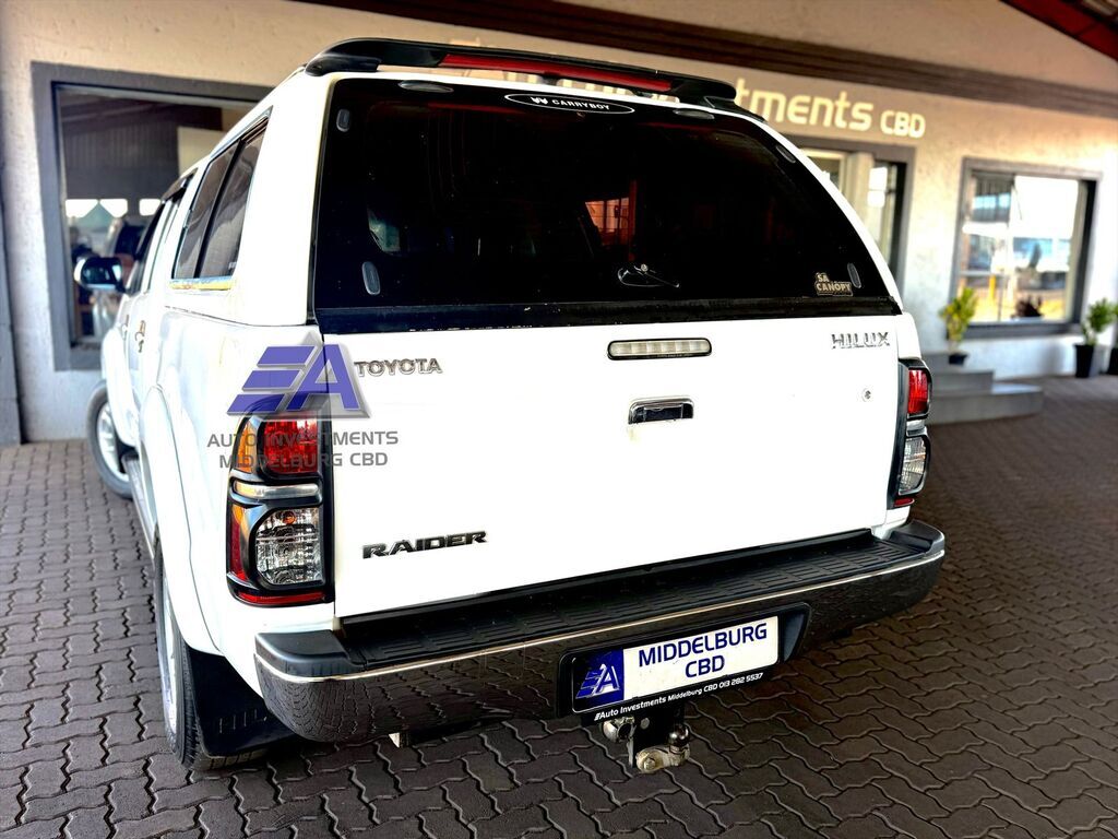 TOYOTA HILUX HILUX 3.0D-4D RAIDER R/B A/T P/U D/C - 12