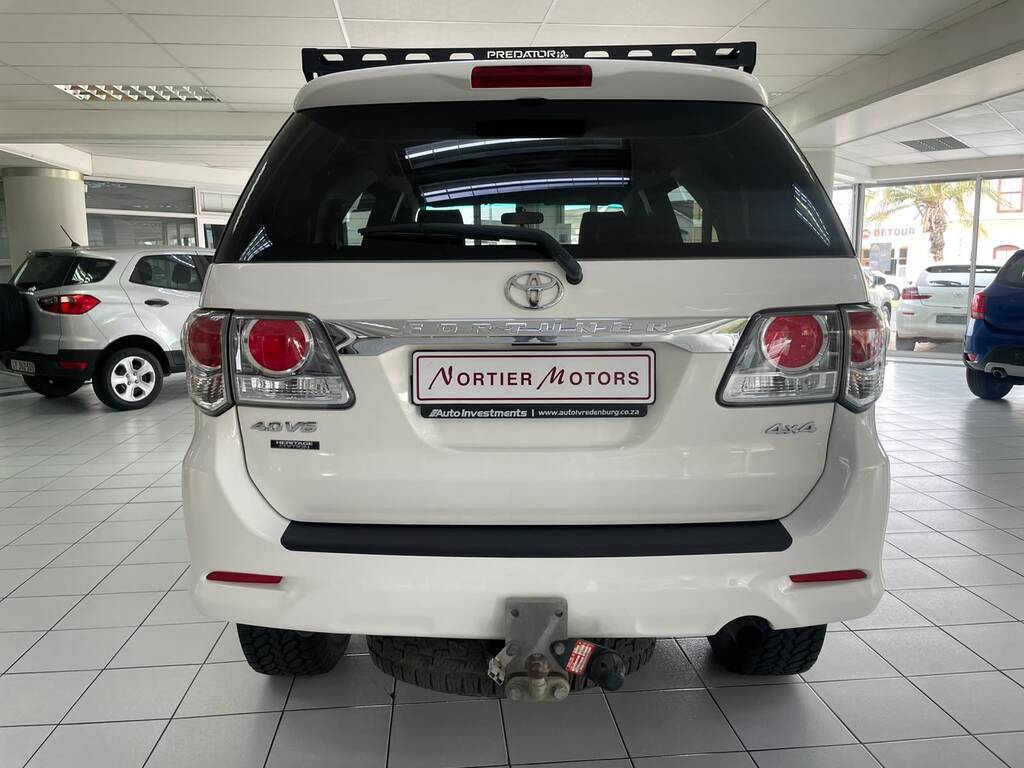 2011 TOYOTA FORTUNER, White, 143000Kms, Automatic, SUV, Petrol, R349 900, NORTIER MOTORS Worcester