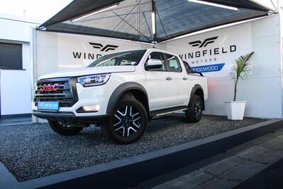 2023 JAC T8 T8 2.0CTi LUX P/U D/C, 3637 Kms, Manual, Diesel, R379 995, available in Wingfield Motors Goodwood