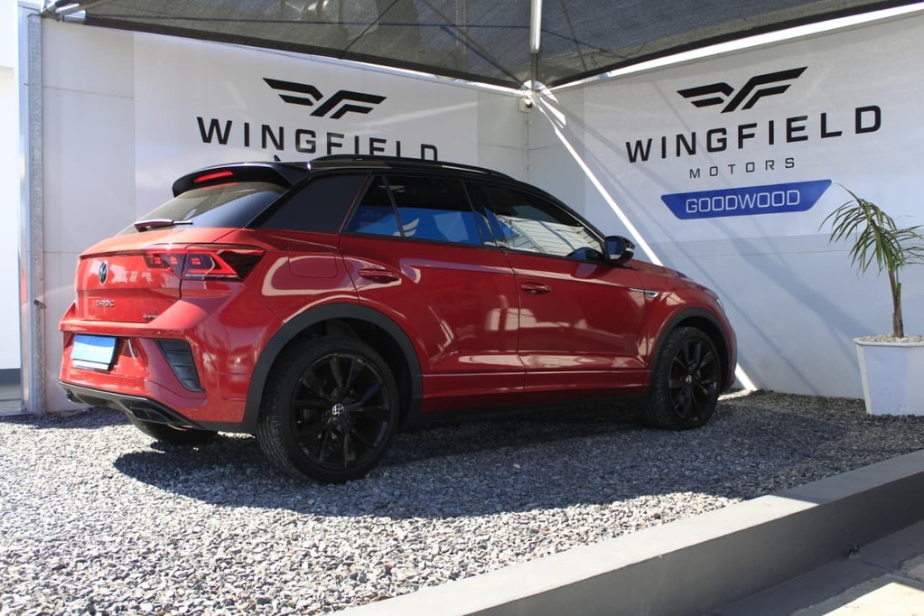 2022 VOLKSWAGEN T-ROC, Red, 78500Kms, Automatic, SUV, Petrol, R479 995, Wingfield Motors Goodwood