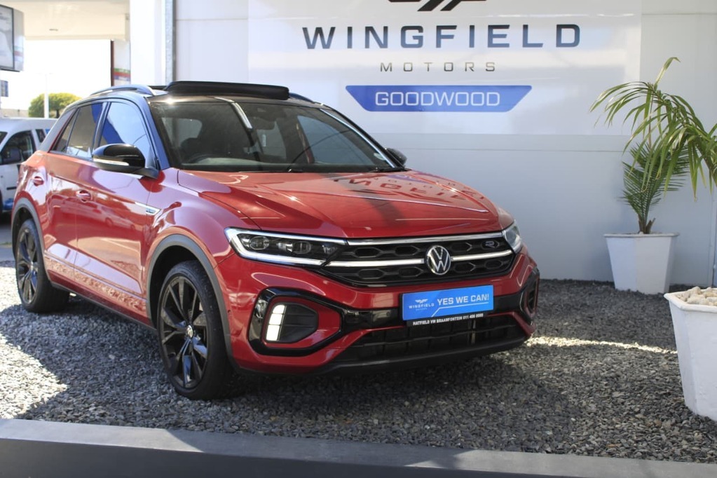 2022 VOLKSWAGEN T-ROC, Red, 78500Kms, Automatic, SUV, Petrol, R479 995, Wingfield Motors Goodwood