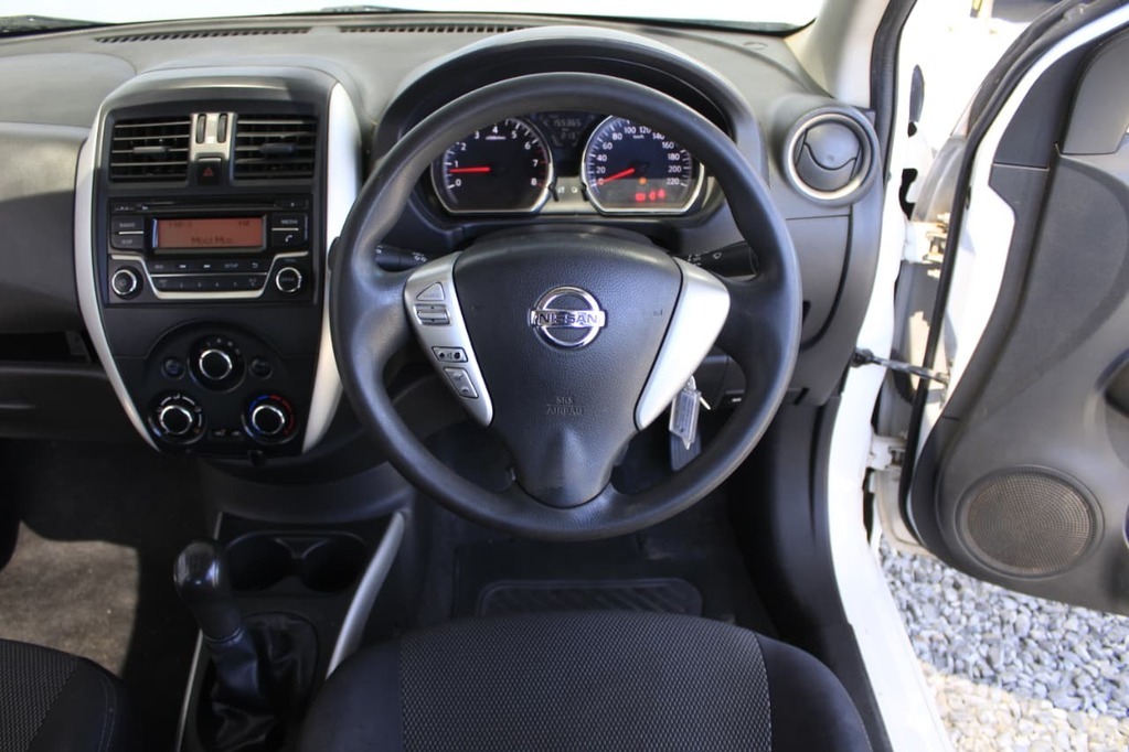 2018 NISSAN ALMERA, White, 155325Kms, Manual, Sedan, Petrol, R129 995, Goodwood