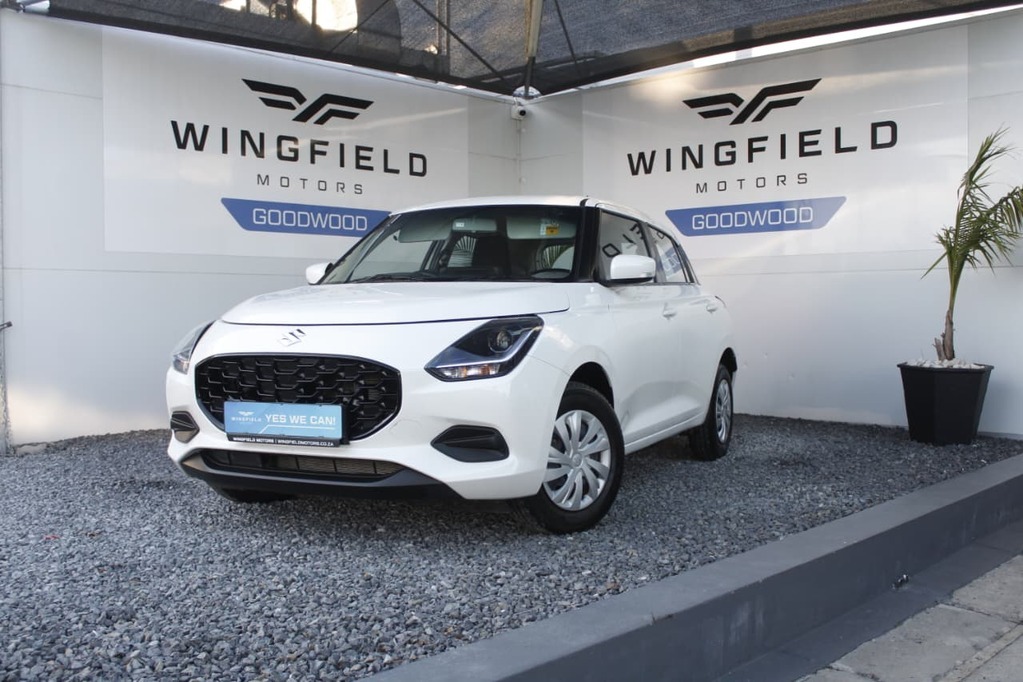 2025 SUZUKI SWIFT, White, 20588Kms, Manual, , Petrol, R209 995, Wingfield Motors Goodwood