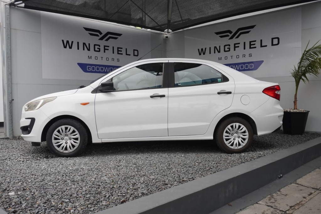 2019 FORD FIGO, White, 146040Kms, Manual, Sedan, Petrol, R119 995, Wingfield Motors Goodwood