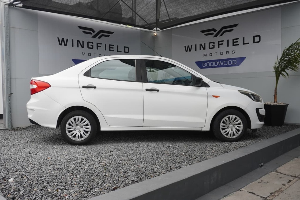 2019 FORD FIGO, White, 146040Kms, Manual, Sedan, Petrol, R119 995, Wingfield Motors Goodwood