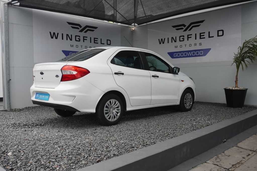 2019 FORD FIGO, White, 146040Kms, Manual, Sedan, Petrol, R119 995, Wingfield Motors Goodwood