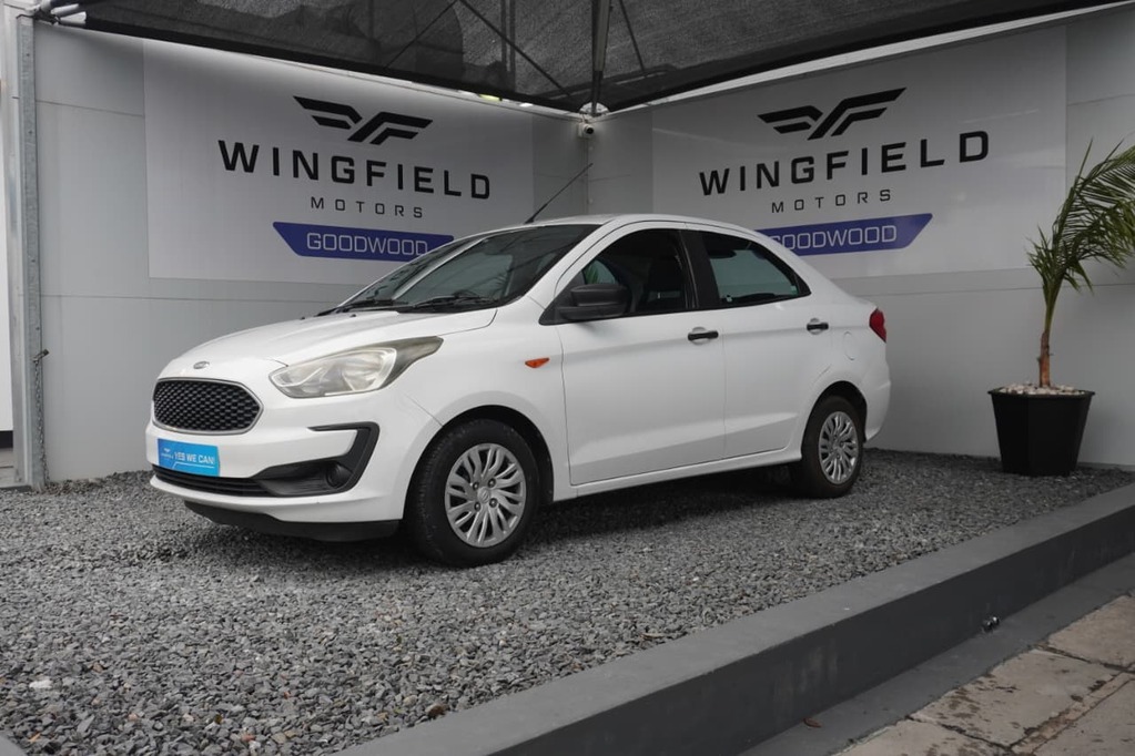 2019 FORD FIGO, White, 146040Kms, Manual, Sedan, Petrol, R119 995, Wingfield Motors Goodwood