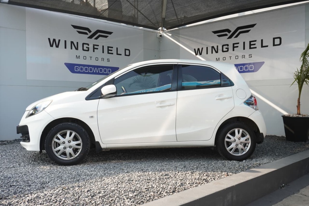 2014 HONDA BRIO, White, 97626Kms, Automatic, Hatchback, Petrol, R114 995, Goodwood