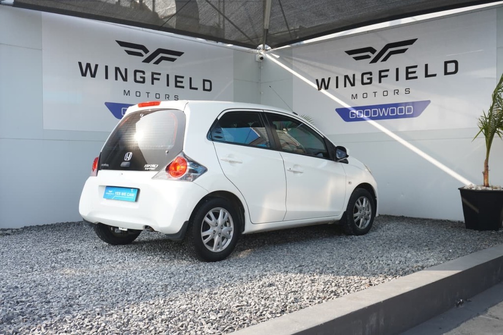 2014 HONDA BRIO, White, 97626Kms, Automatic, Hatchback, Petrol, R114 995, Goodwood