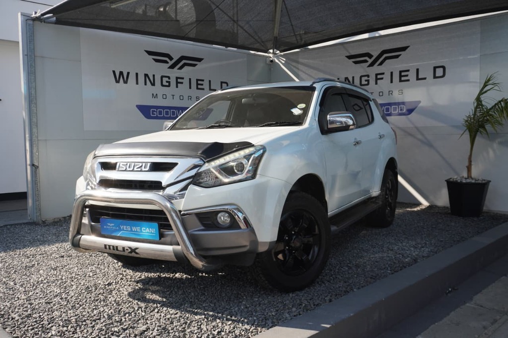 2018 ISUZU MU-X, White, 143280Kms, Automatic, SUV, Diesel, R349 995, Wingfield Motors Goodwood