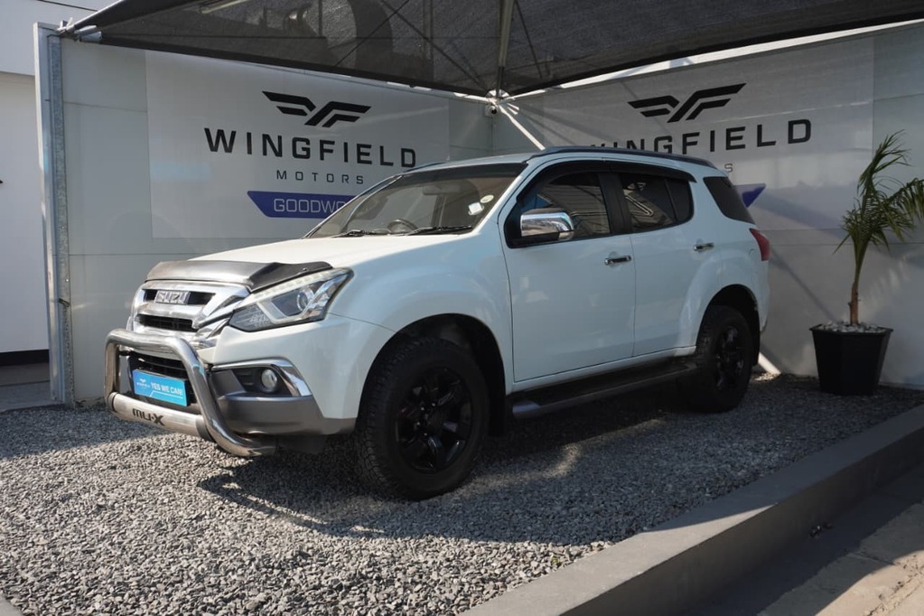 2018 ISUZU MU-X, White, 143280Kms, Automatic, SUV, Diesel, R349 995, Wingfield Motors Goodwood