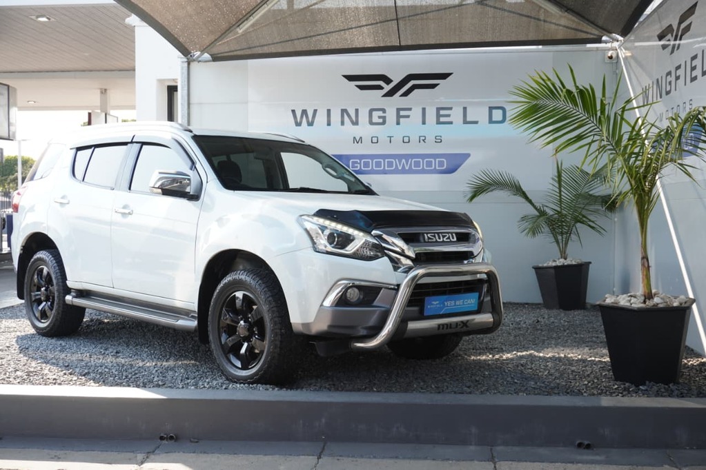 2018 ISUZU MU-X, White, 143280Kms, Automatic, SUV, Diesel, R349 995, Wingfield Motors Goodwood