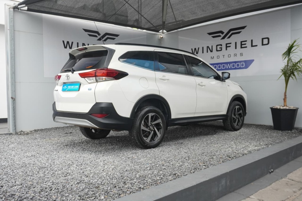 2019 TOYOTA RUSH, White, 122430Kms, Automatic, SUV, Petrol, R219 995, Wingfield Motors Goodwood