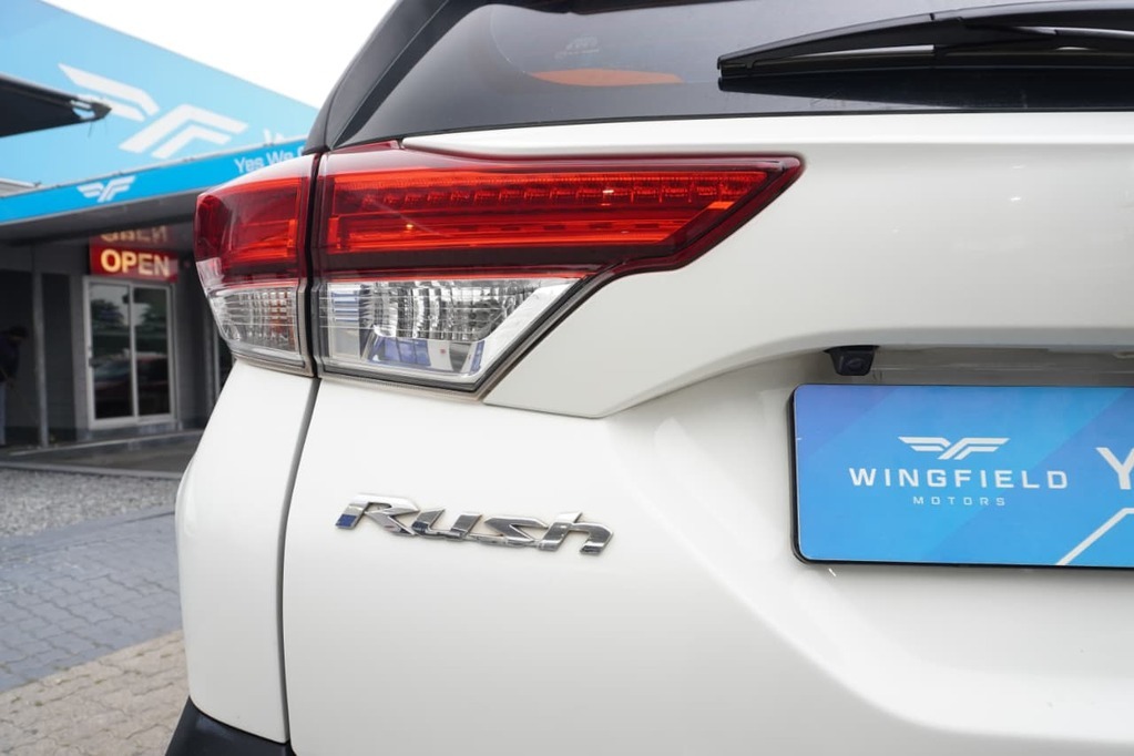2019 TOYOTA RUSH, White, 122430Kms, Automatic, SUV, Petrol, R219 995, Wingfield Motors Goodwood