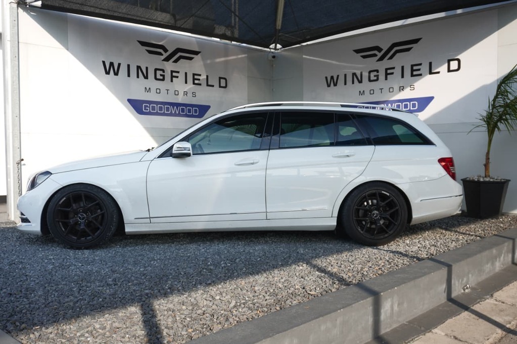 2013 MERCEDES-BENZ C CLASS ESTATE, White, 211168Kms, Automatic, Station Wagon, Petrol, R119 995, Wingfield Motors Goodwood