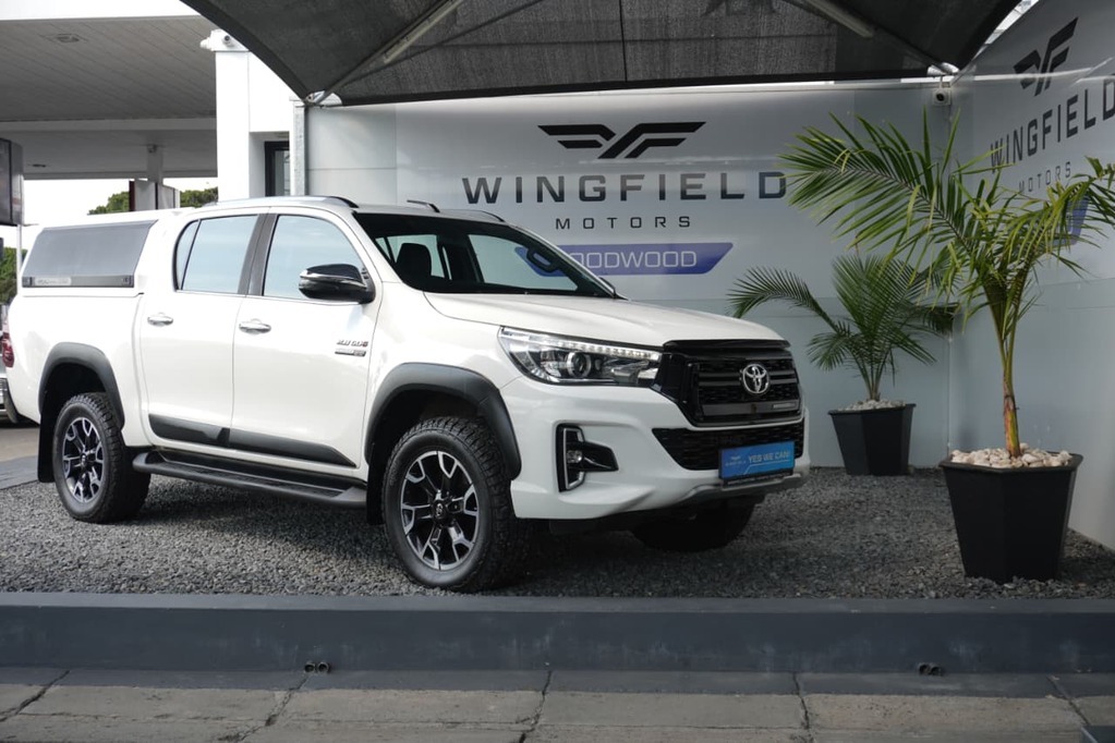 2020 TOYOTA HILUX, White, 133490Kms, Automatic, Bakkie Double Cab, Diesel, R599 995, Wingfield Motors Goodwood