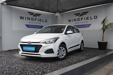 2021 HYUNDAI i20, White, 93293Kms, Manual, Hatchback, Petrol, R179 995, Wingfield Motors Goodwood