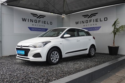 2021 HYUNDAI i20, White, 93293Kms, Manual, Hatchback, Petrol, R179 995, Wingfield Motors Goodwood