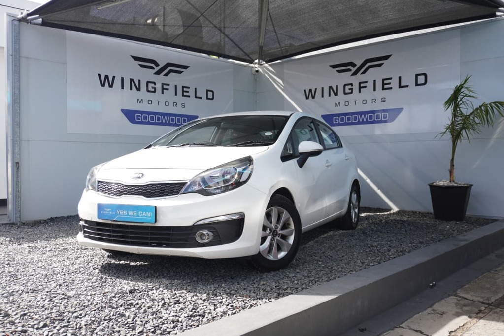 2016 KIA RIO, White, 93927Kms, Automatic, Sedan, Petrol, R154 995, Wingfield Motors Goodwood