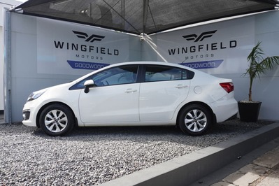 2016 KIA RIO, White, 93927Kms, Automatic, Sedan, Petrol, R154 995, Wingfield Motors Goodwood