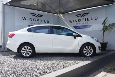2016 KIA RIO, White, 93927Kms, Automatic, Sedan, Petrol, R154 995, Wingfield Motors Goodwood