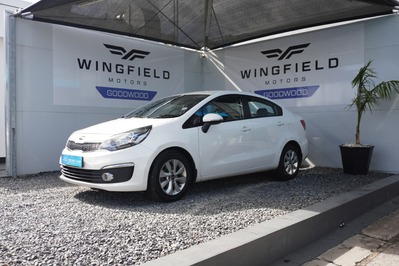 2016 KIA RIO, White, 93927Kms, Automatic, Sedan, Petrol, R154 995, Wingfield Motors Goodwood