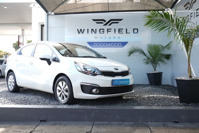 2016 KIA RIO, White, 93927Kms, Automatic, Sedan, Petrol, R154 995, Wingfield Motors Goodwood