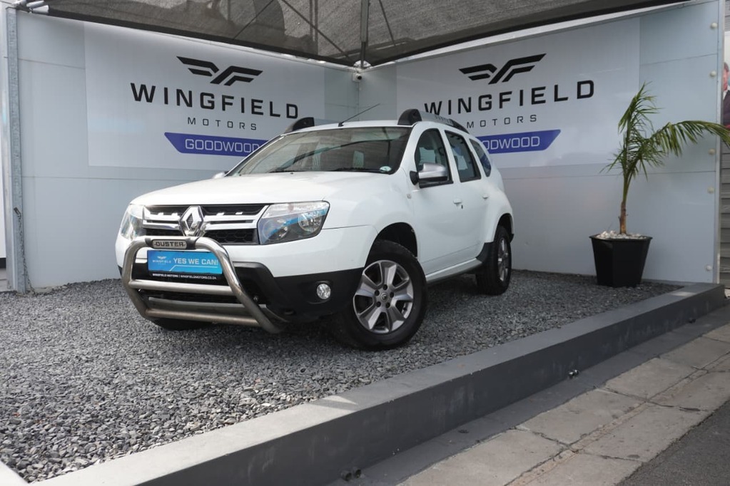 2015 RENAULT DUSTER, White, 113300Kms, Manual, SUV, Diesel, R149 995, Wingfield Motors Goodwood
