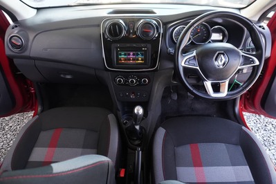 2019 RENAULT SANDERO, Burgundy, 132000Kms, Manual, Hatchback, Petrol, R109 995, Wingfield Motors Goodwood
