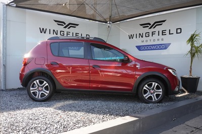 2019 RENAULT SANDERO, Burgundy, 132000Kms, Manual, Hatchback, Petrol, R109 995, Wingfield Motors Goodwood