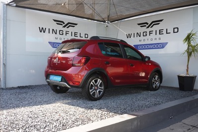 2019 RENAULT SANDERO, Burgundy, 132000Kms, Manual, Hatchback, Petrol, R109 995, Wingfield Motors Goodwood