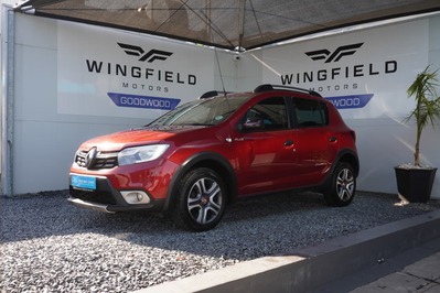 2019 RENAULT SANDERO, Burgundy, 132000Kms, Manual, Hatchback, Petrol, R109 995, Wingfield Motors Goodwood