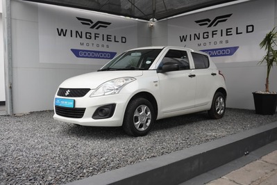 2018 SUZUKI SWIFT, White, 144000Kms, Manual, Hatchback, Petrol, R115 995, Wingfield Motors (Pty) Ltd - Goodwood