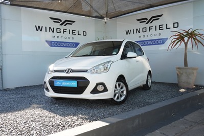 2016 HYUNDAI i10 GRAND i10 1.25 FLUID, 98432 Kms, Manual, Petrol, R129 995, available in Wingfield Motors (Pty) Ltd - Goodwood