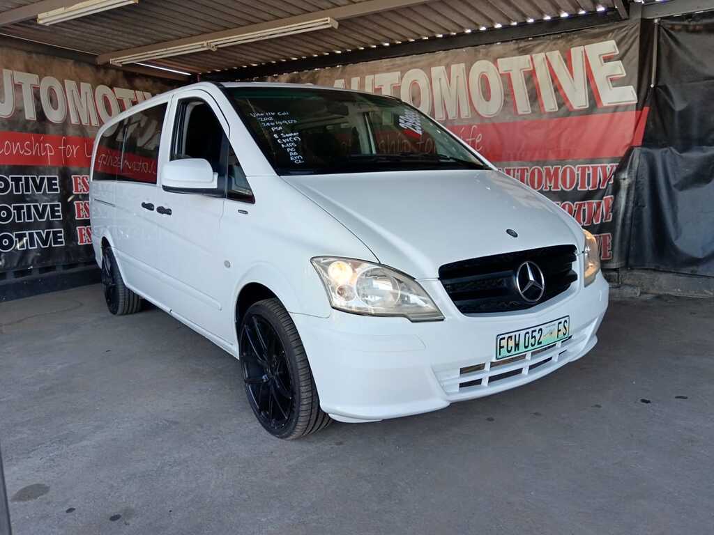 2012 Mercedes Benz Vito 116 CDi Crew Bus Shuttle