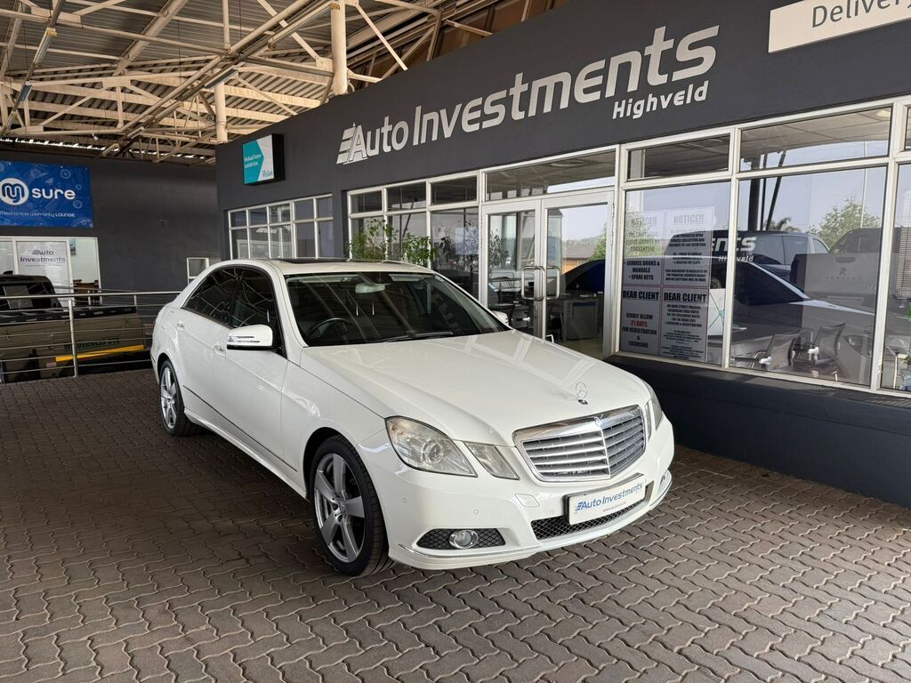 MERCEDES-BENZ E CLASS SEDAN E 500 AVANTGARDE