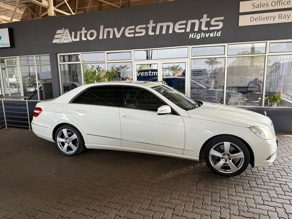 MERCEDES-BENZ E CLASS SEDAN E 500 AVANTGARDE