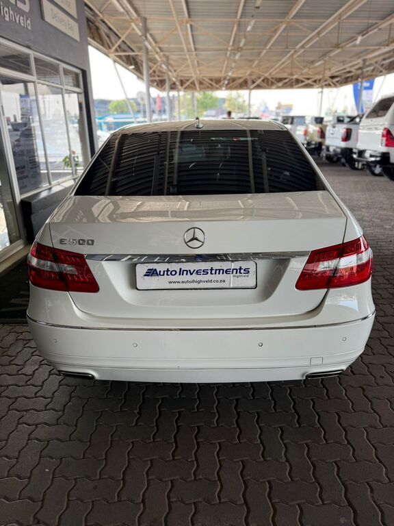 MERCEDES-BENZ E CLASS SEDAN E 500 AVANTGARDE