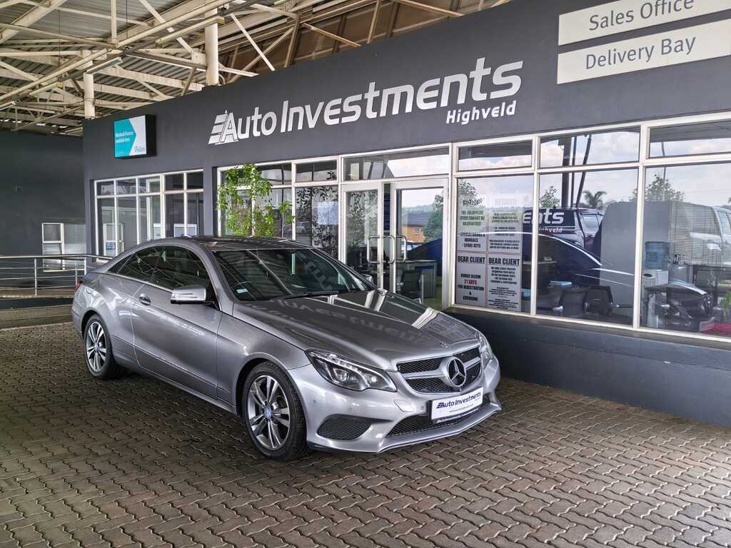 MERCEDES-BENZ E CLASS COUPE E 400 COUPE