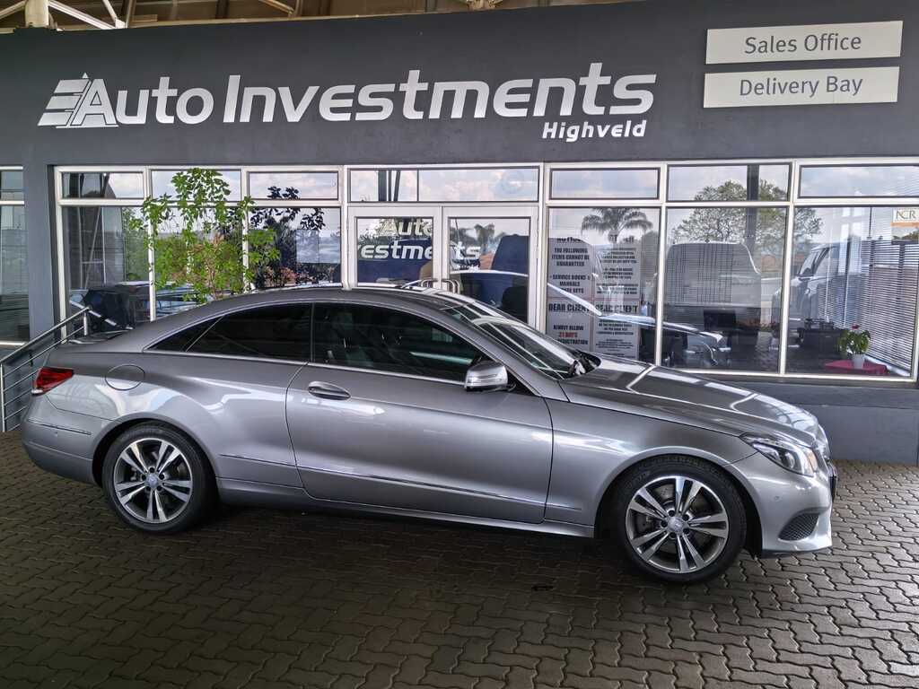 MERCEDES-BENZ E CLASS COUPE E 400 COUPE