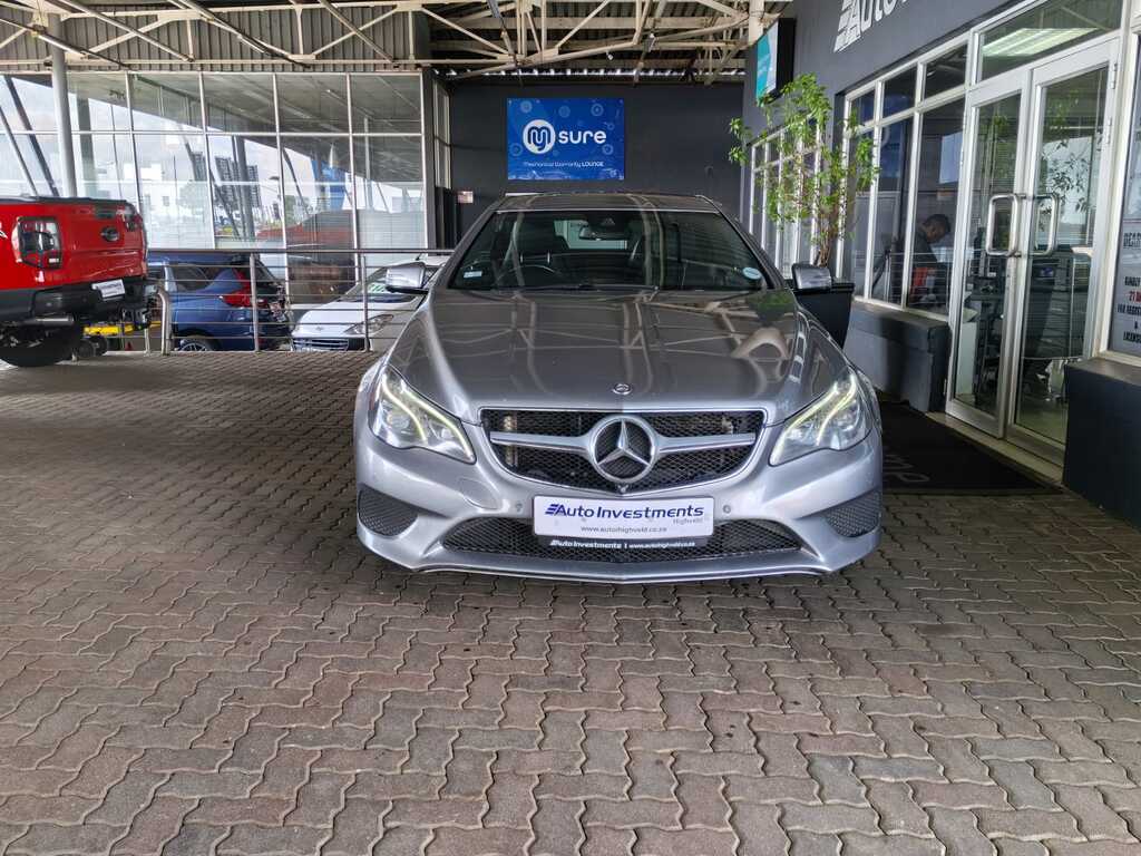 MERCEDES-BENZ E CLASS COUPE E 400 COUPE