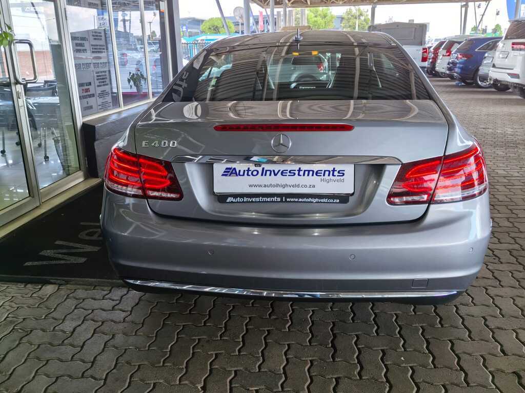 MERCEDES-BENZ E CLASS COUPE E 400 COUPE
