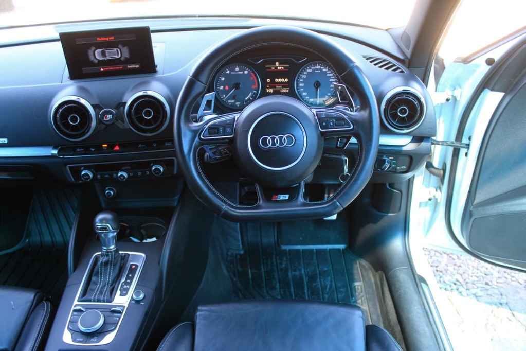 2016 AUDI S3, White, 136233Kms, Automatic, Hatchback, Petrol, R389 900, Kuilsriver