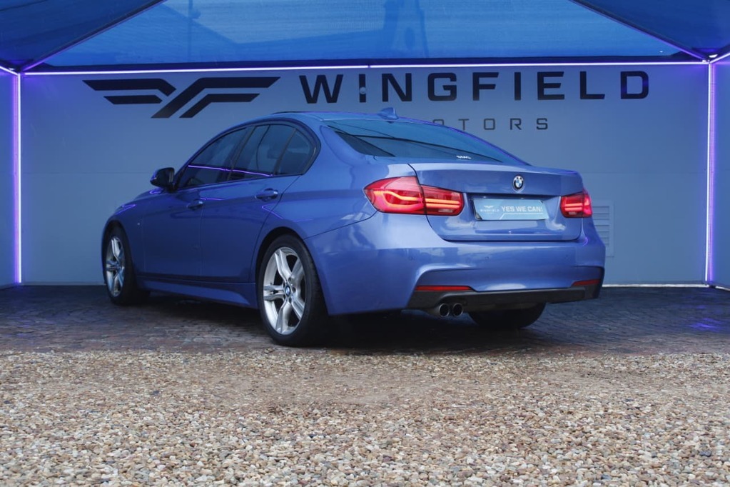2018 BMW 3 SERIES, Blue metallic, 124632Kms, Automatic, , Petrol, R259 900, Kuilsriver