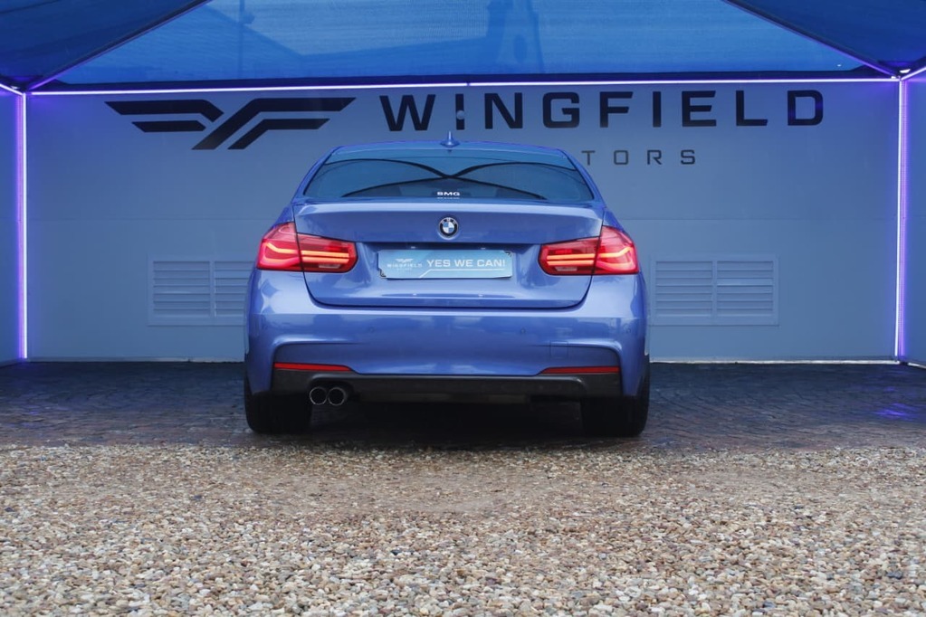 2018 BMW 3 SERIES, Blue metallic, 124632Kms, Automatic, , Petrol, R259 900, Kuilsriver