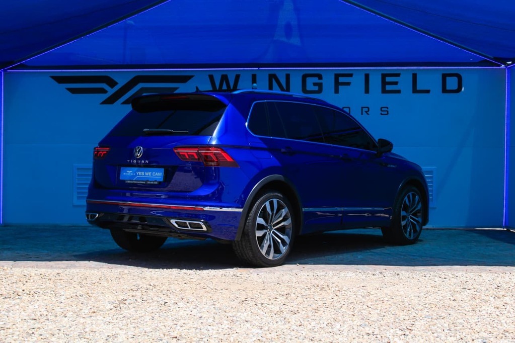 2022 VOLKSWAGEN TIGUAN, Blue, 126000Kms, Automatic, SUV, Petrol, R469 900, Wingfield Motors Kuilsriver