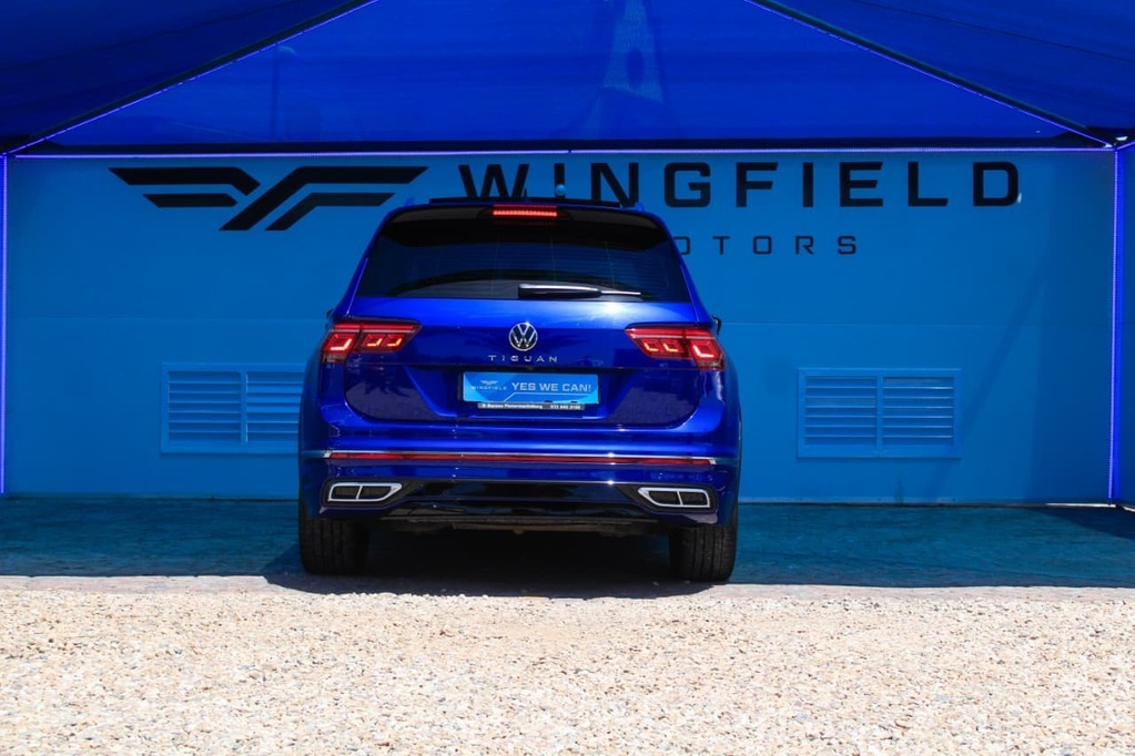 2022 VOLKSWAGEN TIGUAN, Blue, 126000Kms, Automatic, SUV, Petrol, R469 900, Wingfield Motors Kuilsriver
