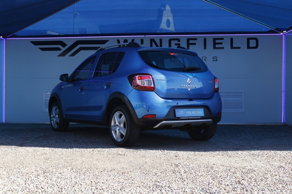 2017 RENAULT SANDERO, Blue, 147000Kms, Manual, Hatchback, Petrol, R119 900, Kuilsriver