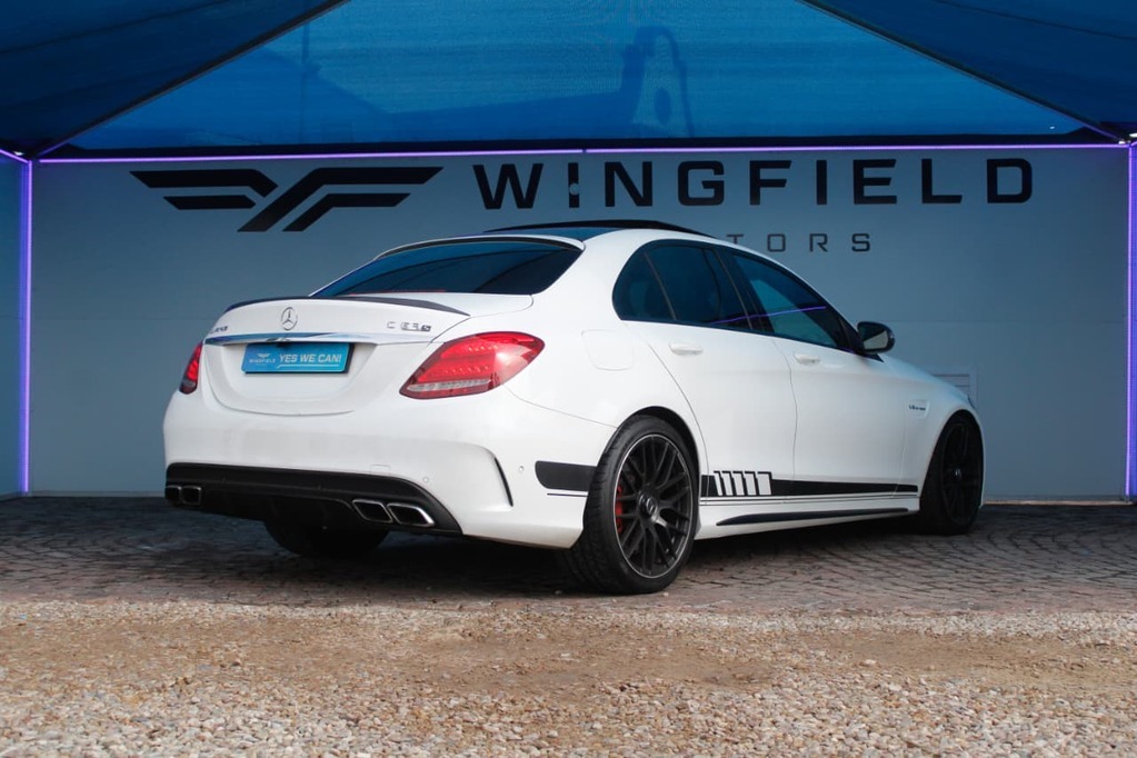 2015 MERCEDES-BENZ C CLASS, White, 132000Kms, Automatic, Sedan, Petrol, R679 900, Kuilsriver
