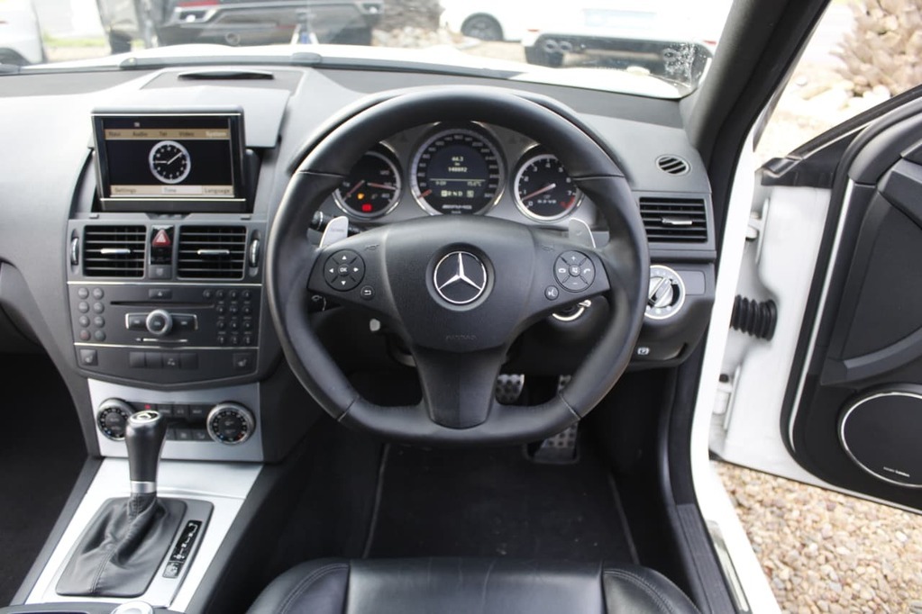2008 MERCEDES-BENZ C CLASS SEDAN, White, 148892Kms, Automatic, Sedan, Petrol, R549 900, Kuilsriver
